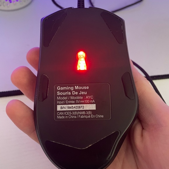 BlackWeb Gaming Mouse LED Wired - Picture 3 of 3